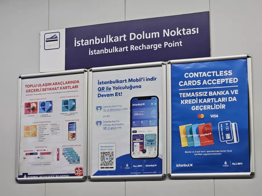 Metro için ücret ödeme seçenekleri