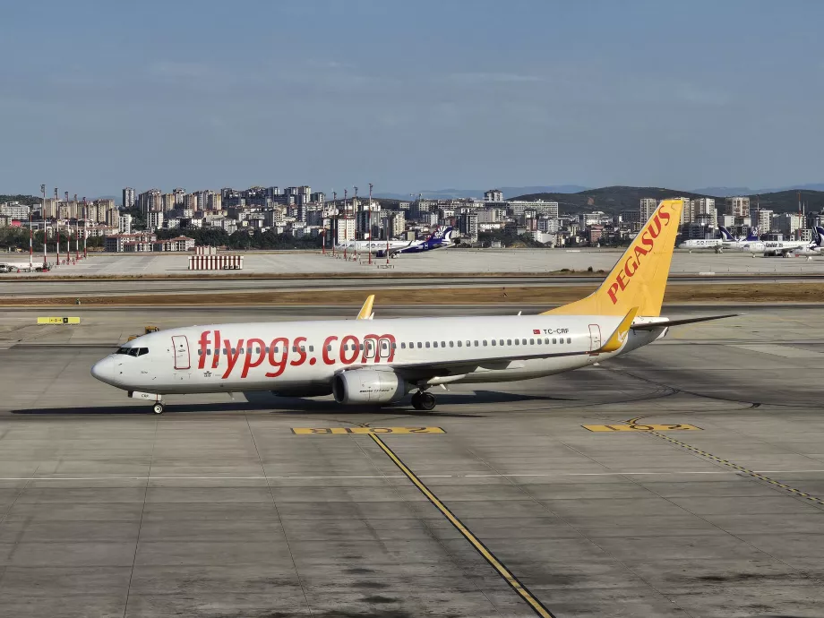 Pegasus Havayolları, Boeing 737-800, İstanbul SAW Havalimanı