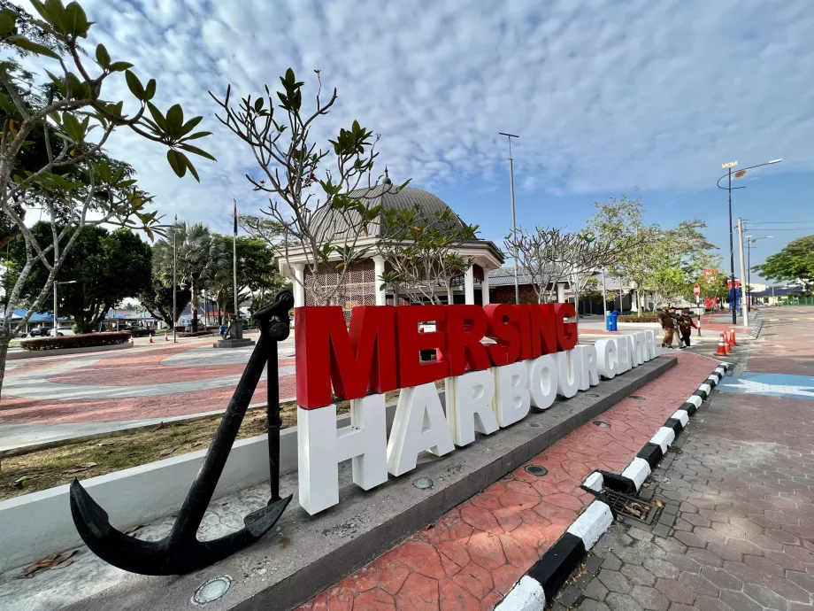 Mersing Liman Merkezi tabelası
