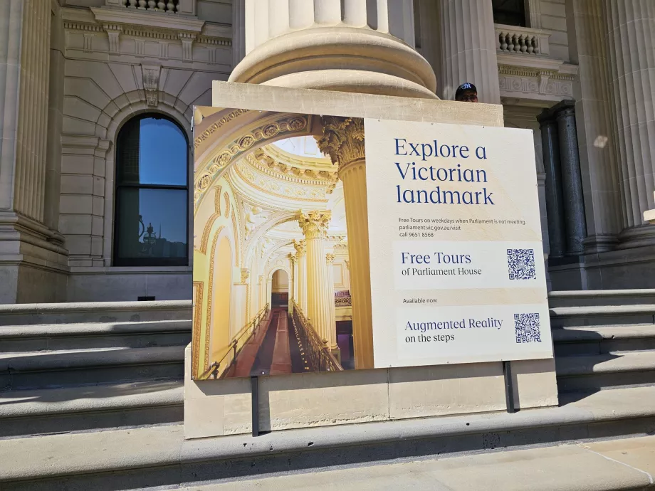 Victoria Parlamentosu, turlar