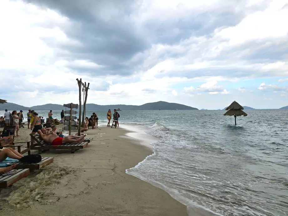 Domuz Adası'nda Plaj