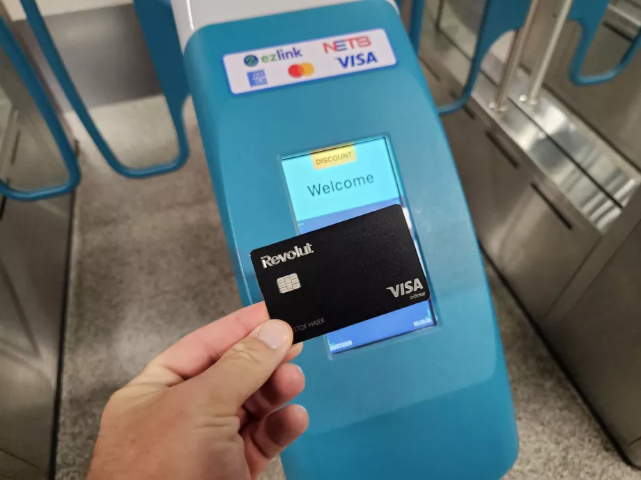 Metroda kartla ödeme