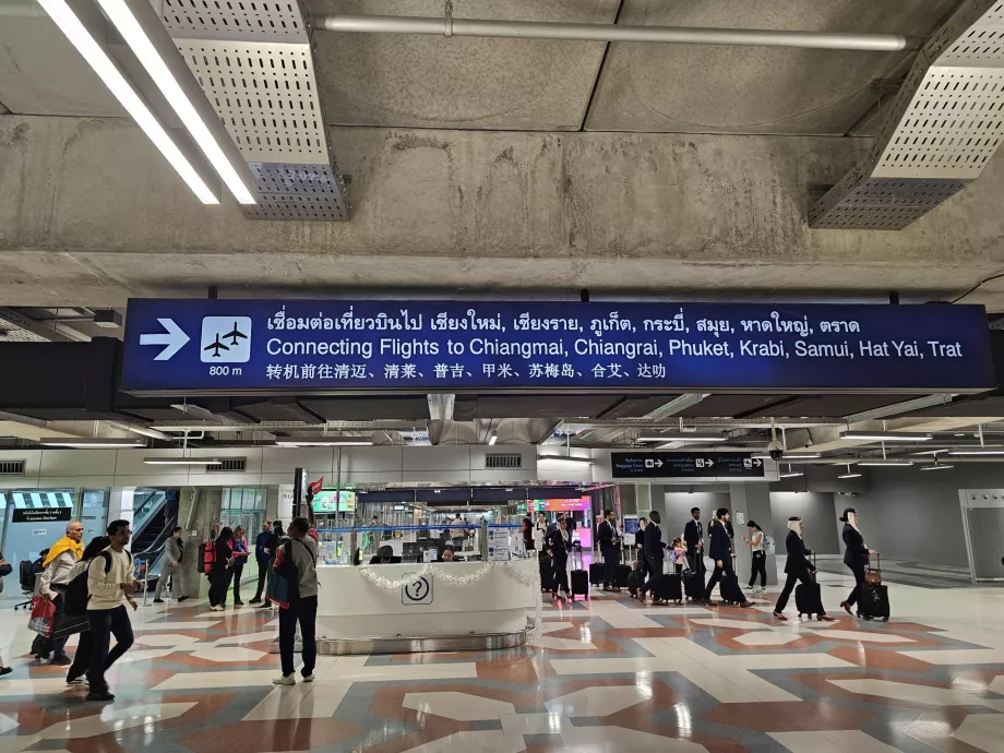 Dış hatlardan iç hatlara transfer