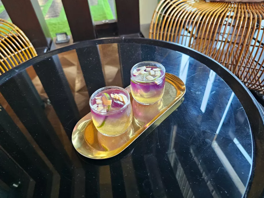 Girişte Hoş Geldiniz İçeceği